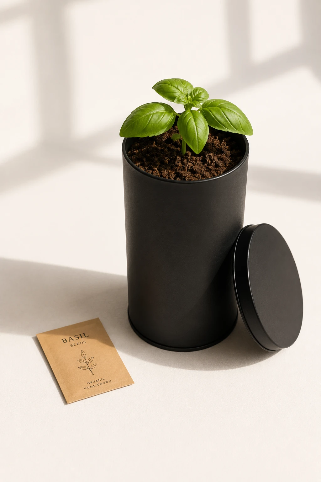 Seed packet included with every Luxureign order - sustainable packaging India