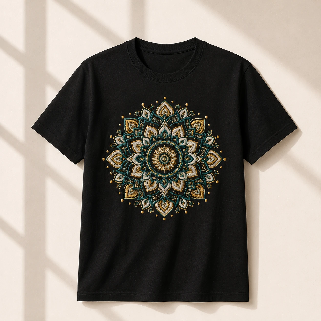 New arrivals — latest premium embroidered t-shirt designs online India — Luxureign