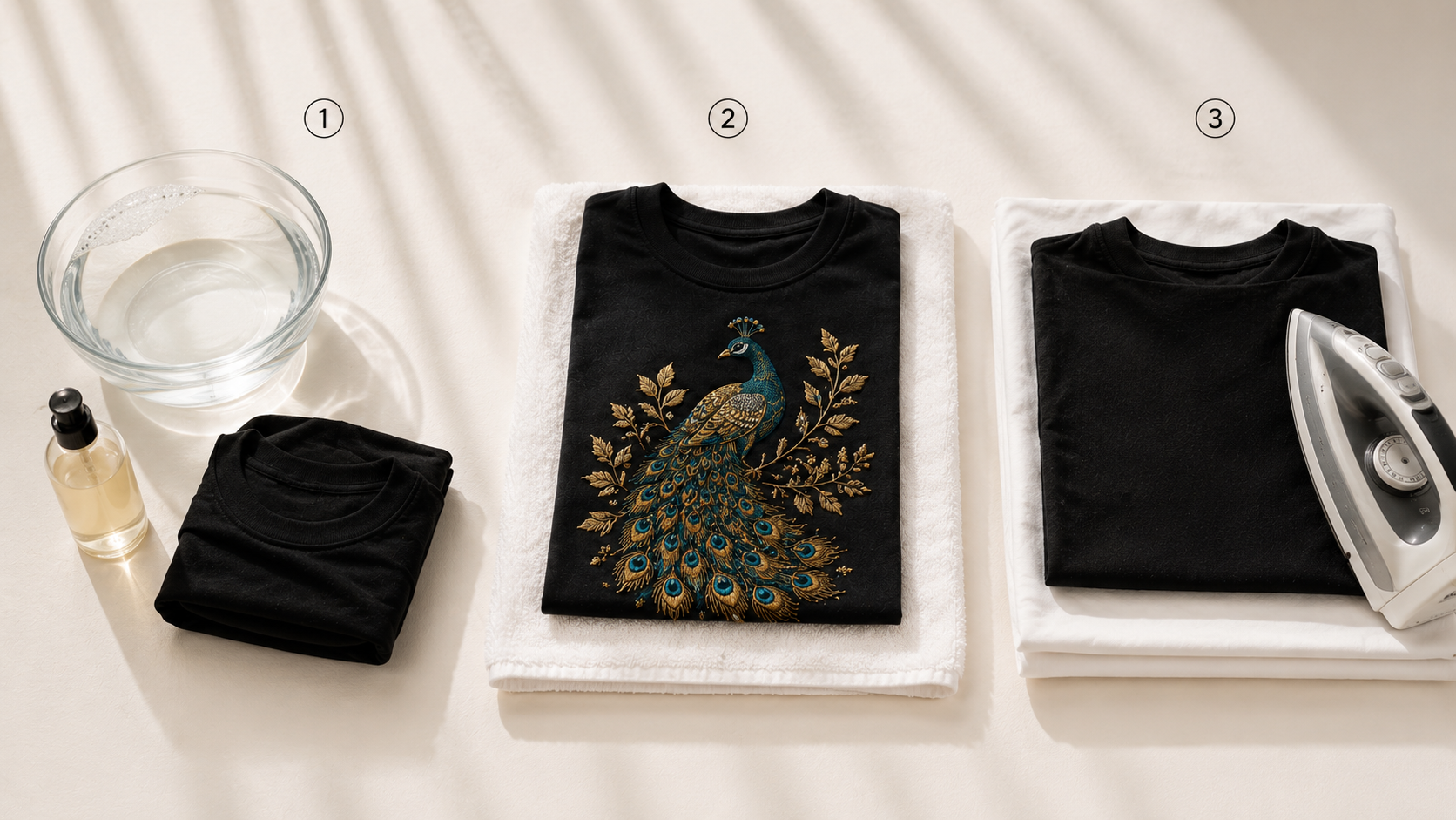 How to Care for an Embroidered T-Shirt at Home